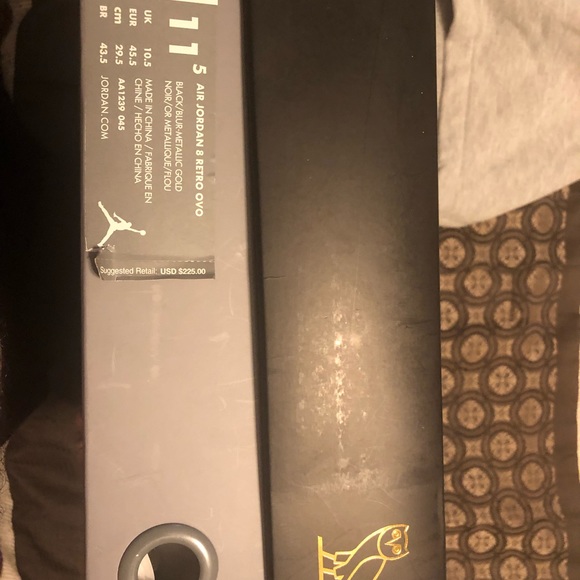 Jordan 8’s Black Ovo sz 11.5 - Picture 2 of 5